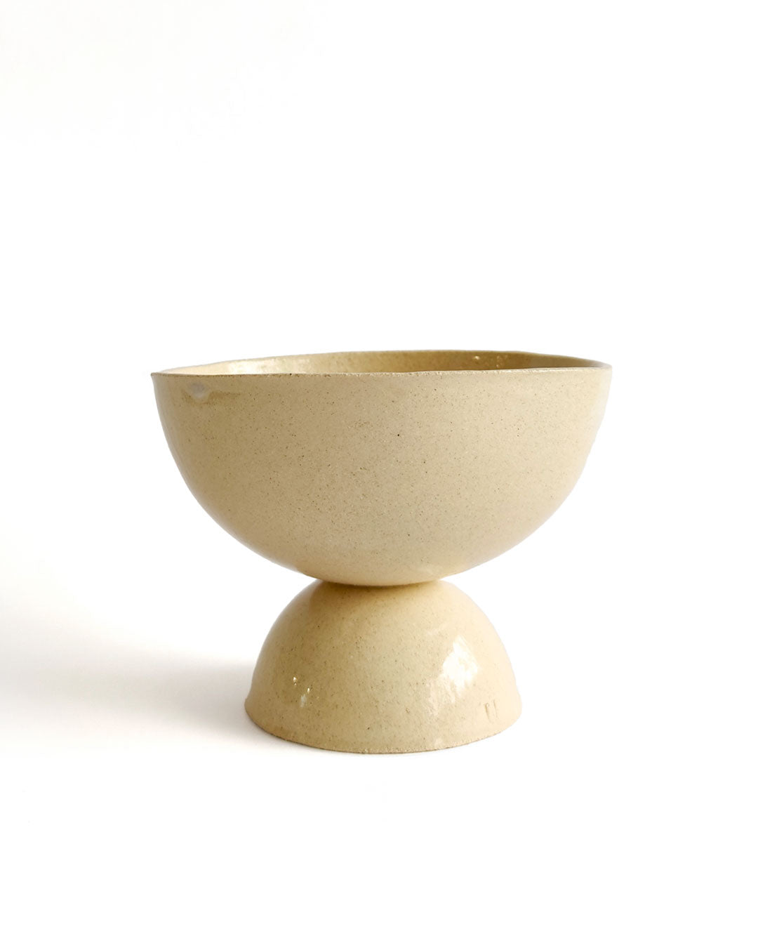 Hourglass Round Bowl