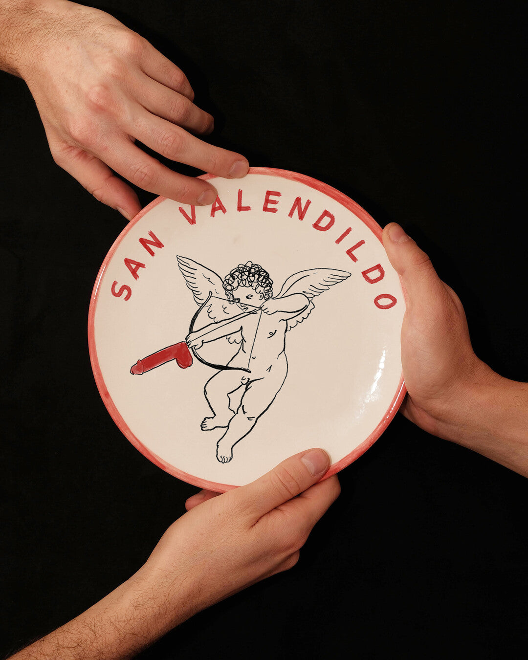 Spicy Valentine | Illustrated plates bundle