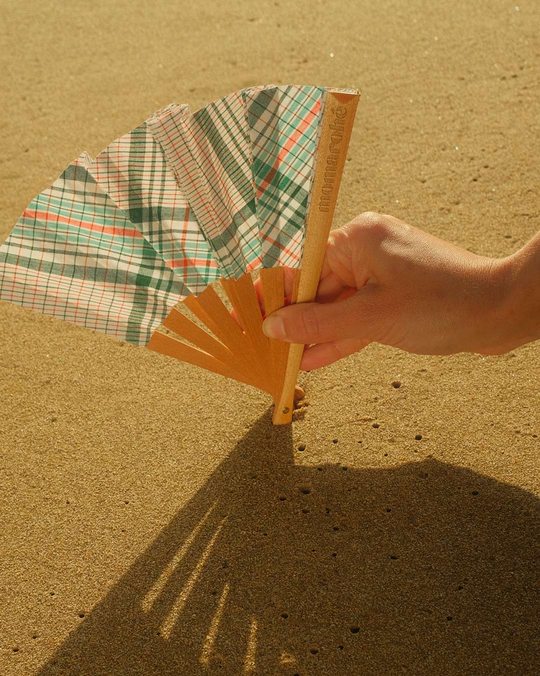 Fan Vintage Upcycled handmade handcrafted