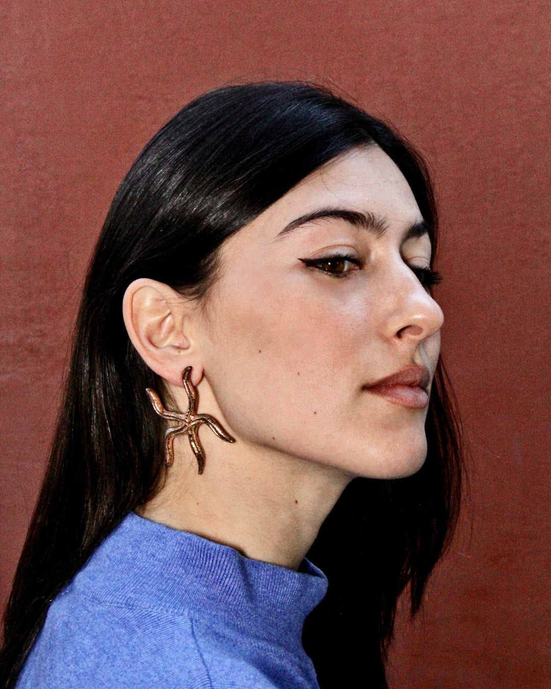 Handmade starfish earrings