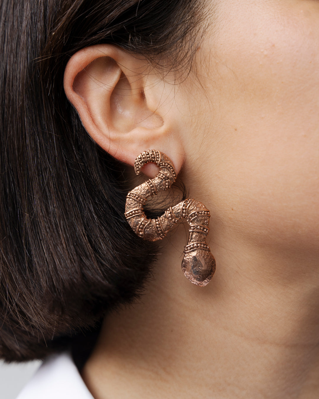 Handmade Snake Earrings