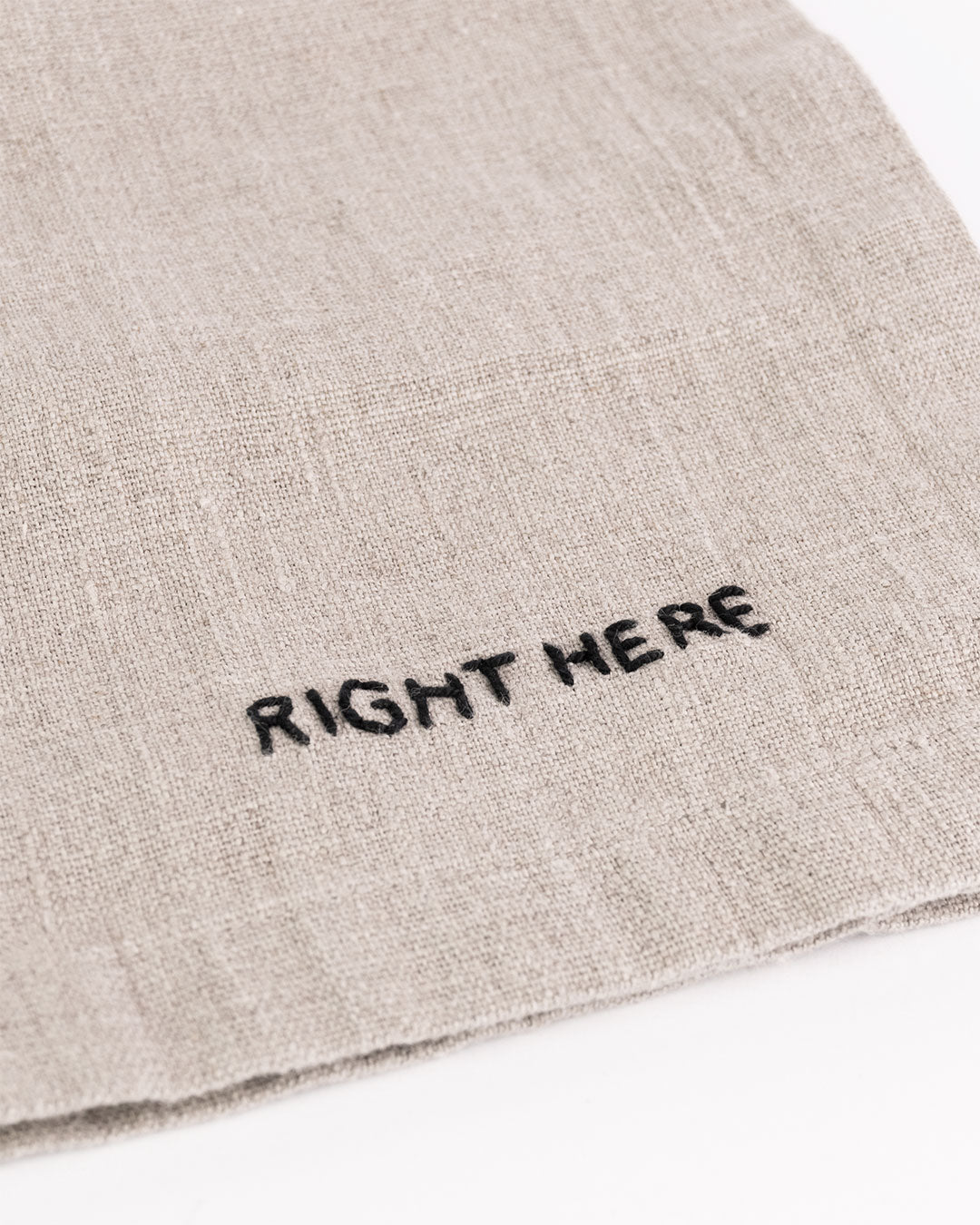 Hand embroidered linen napkin MIX Valsa Home