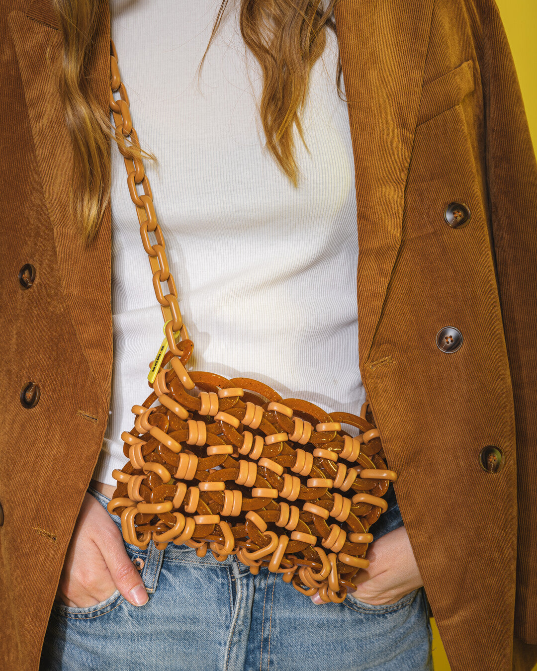 Handmade resin bag - BiMOR Italy
