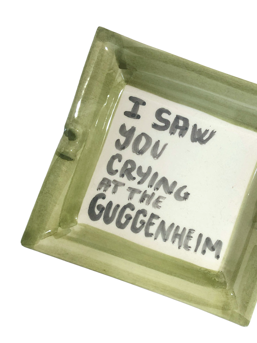 “I Saw You Crying at The Guggenheim” catchall