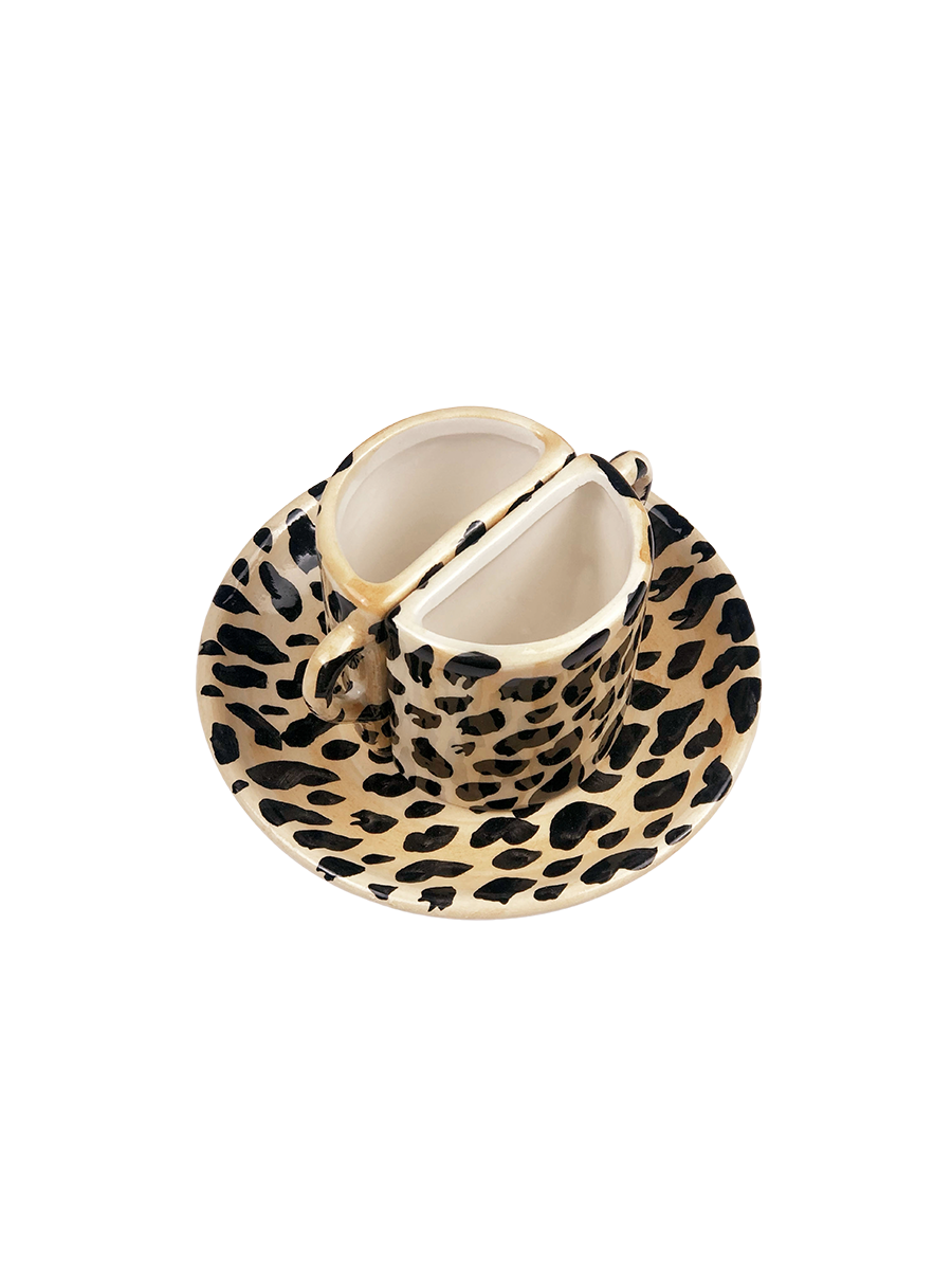 Tete a tete Coffee Cup Set- Go Wild