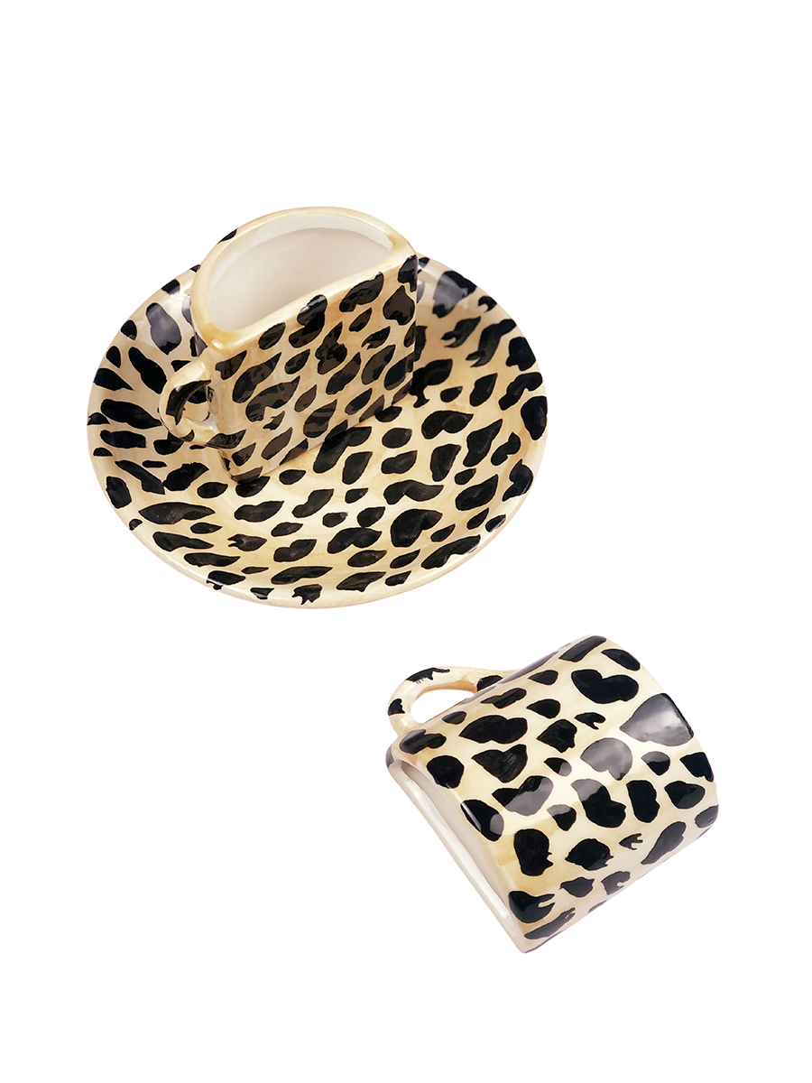 Tete a tete Coffee Cup Set- Go Wild