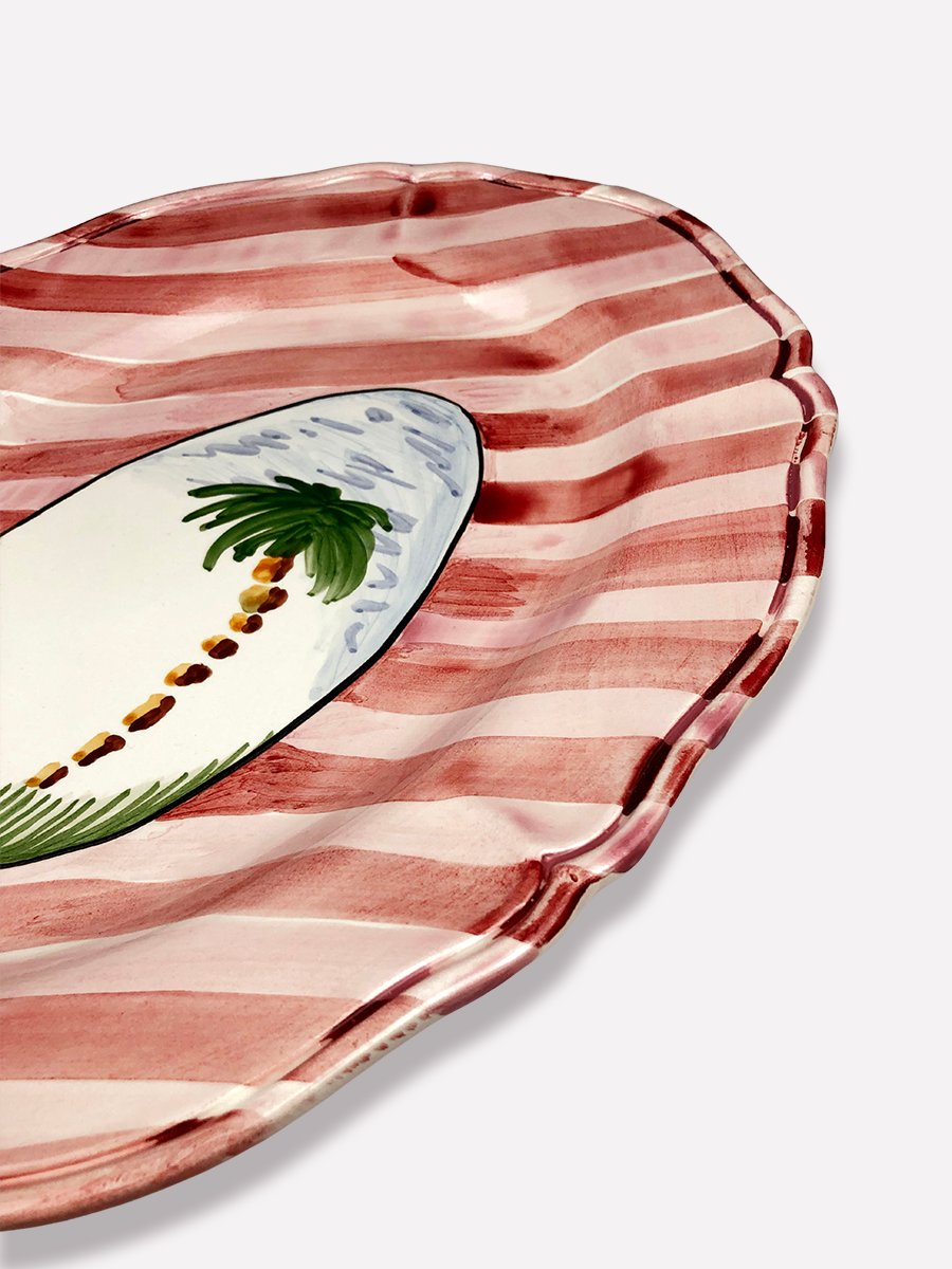 "Spring Has Sprung" Palm Tray