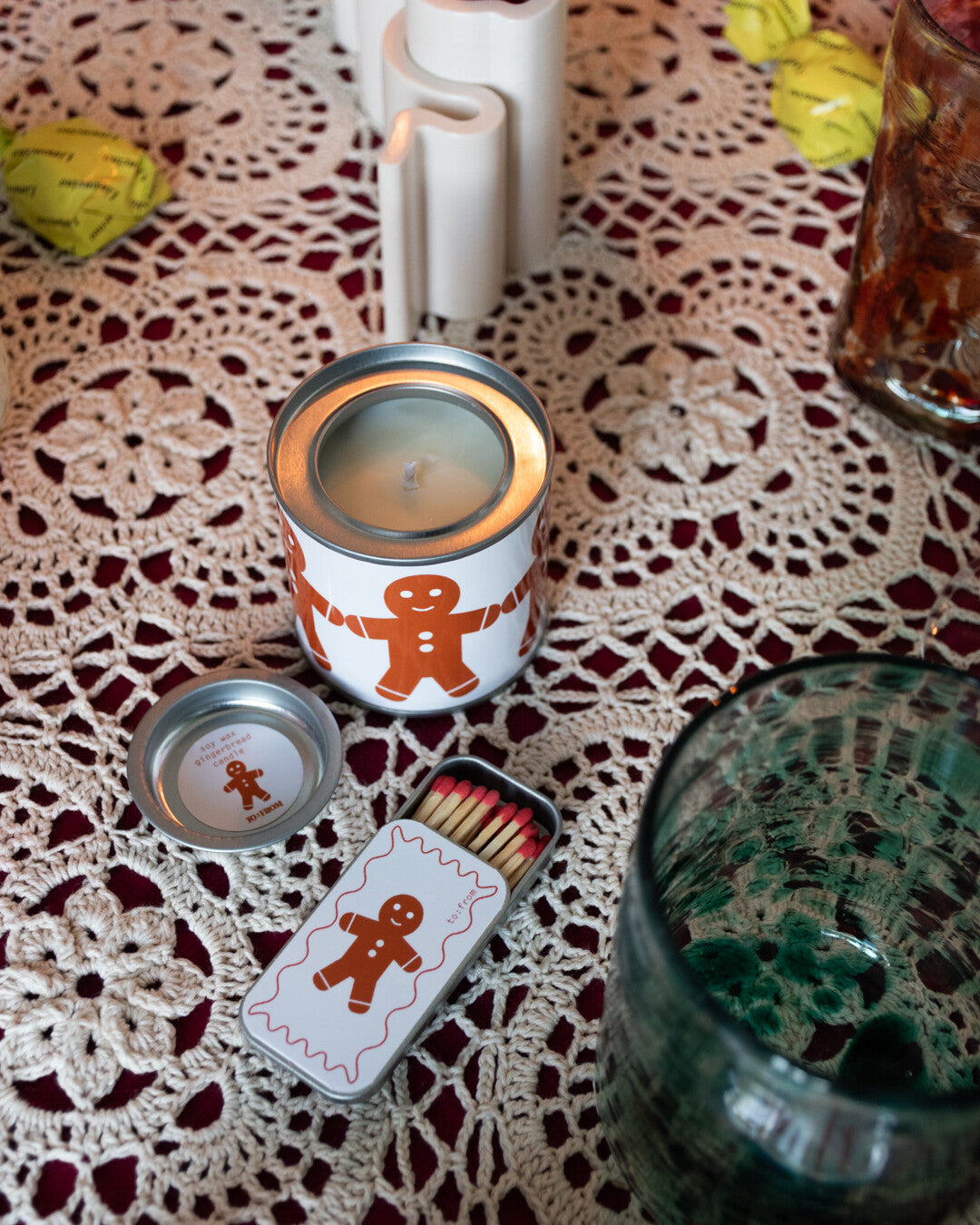 Supermercado Gingerbread Bundle | Candle & Matches