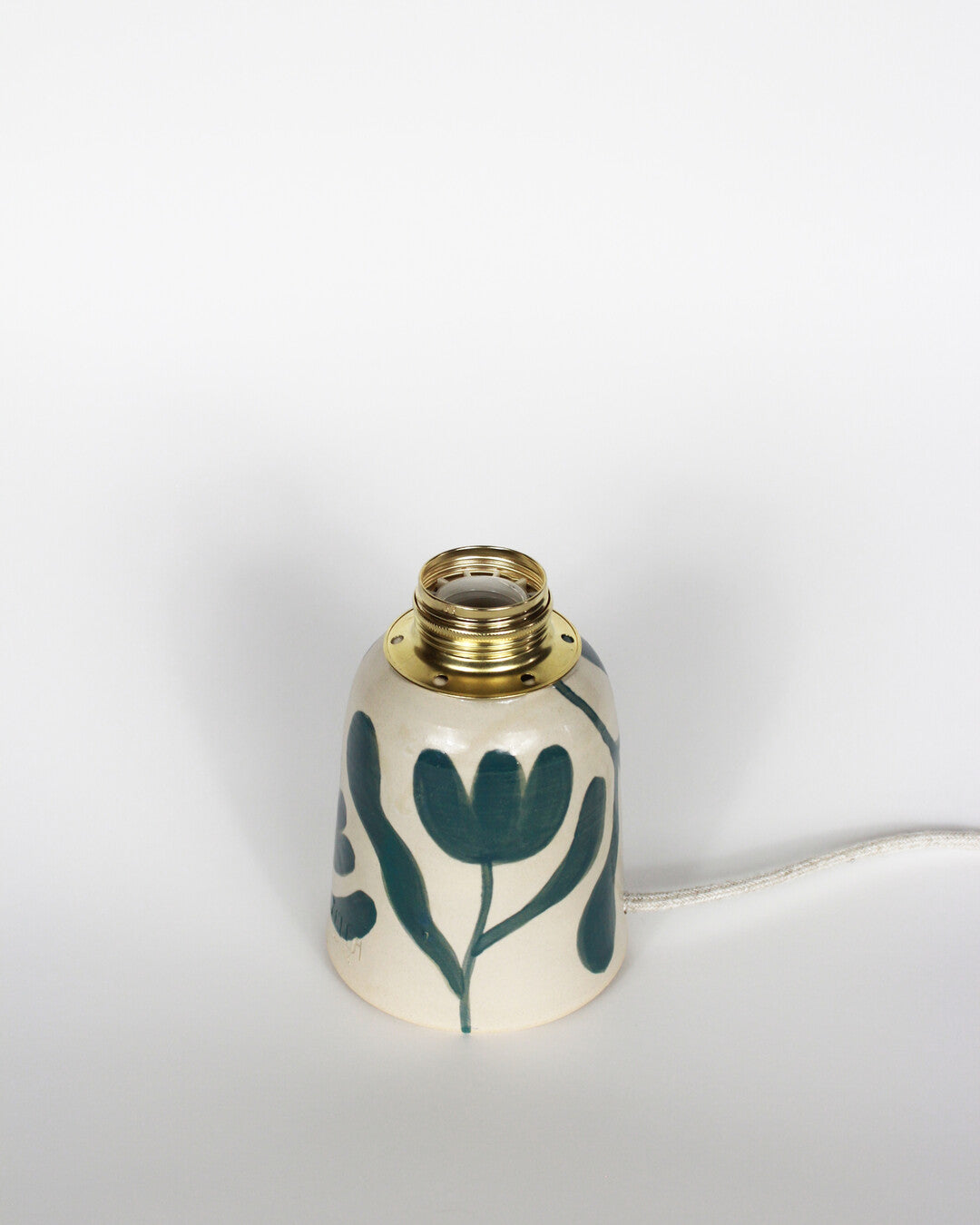 Handmade Tulips lamp - Zalea Ceramic