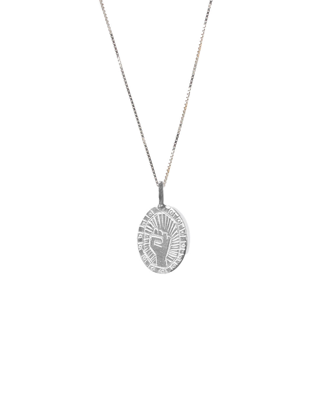 Fist necklace
