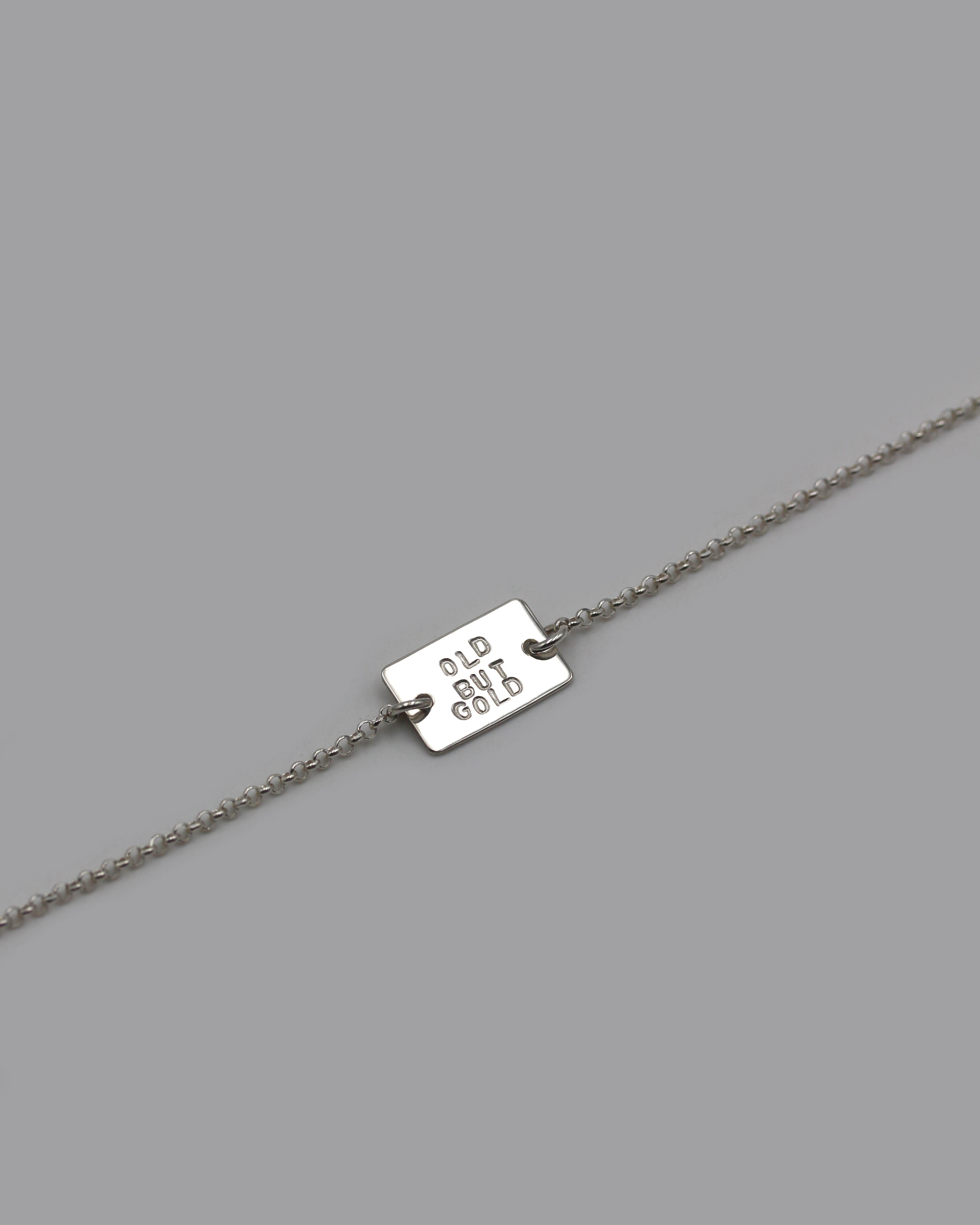 "Old but gold" bracelet