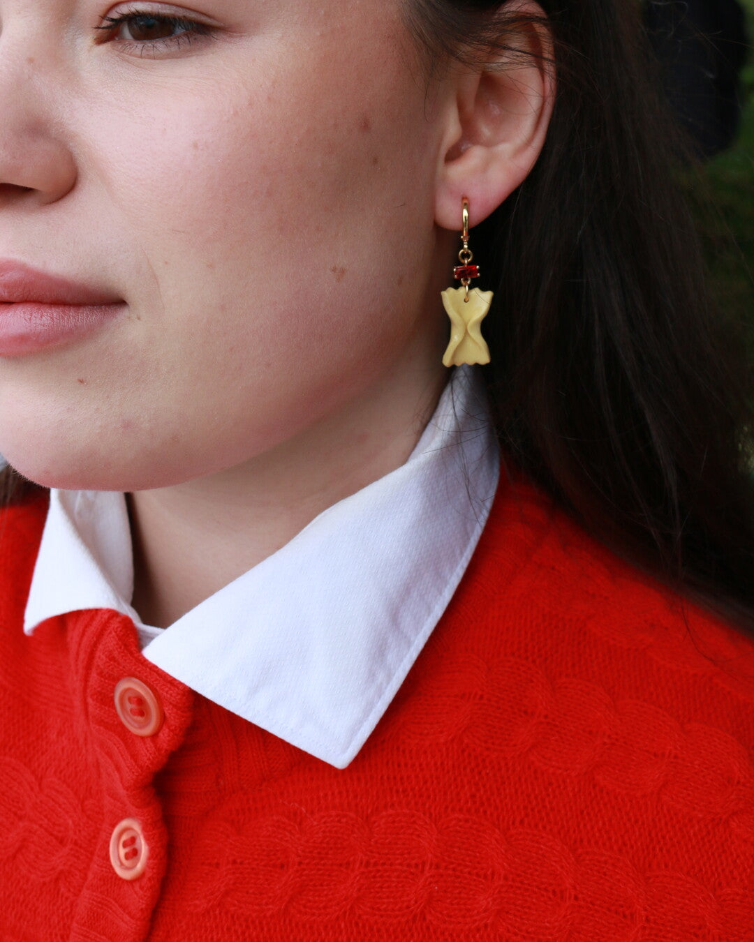 Pasta al Pomodoro Earrings