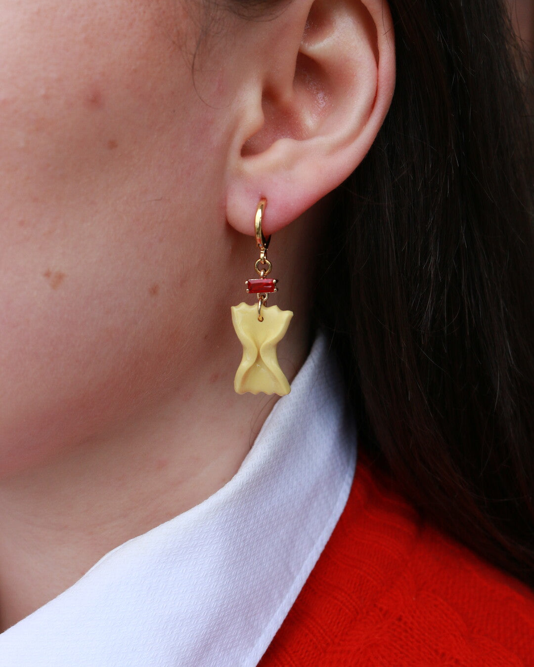 Pasta al Pomodoro Earrings