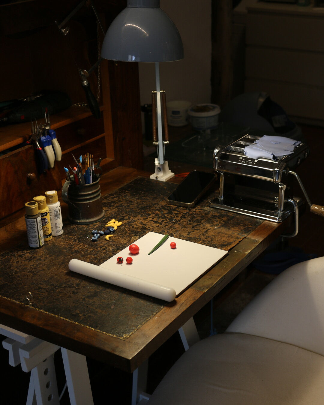 Blueberry Charm Necklace