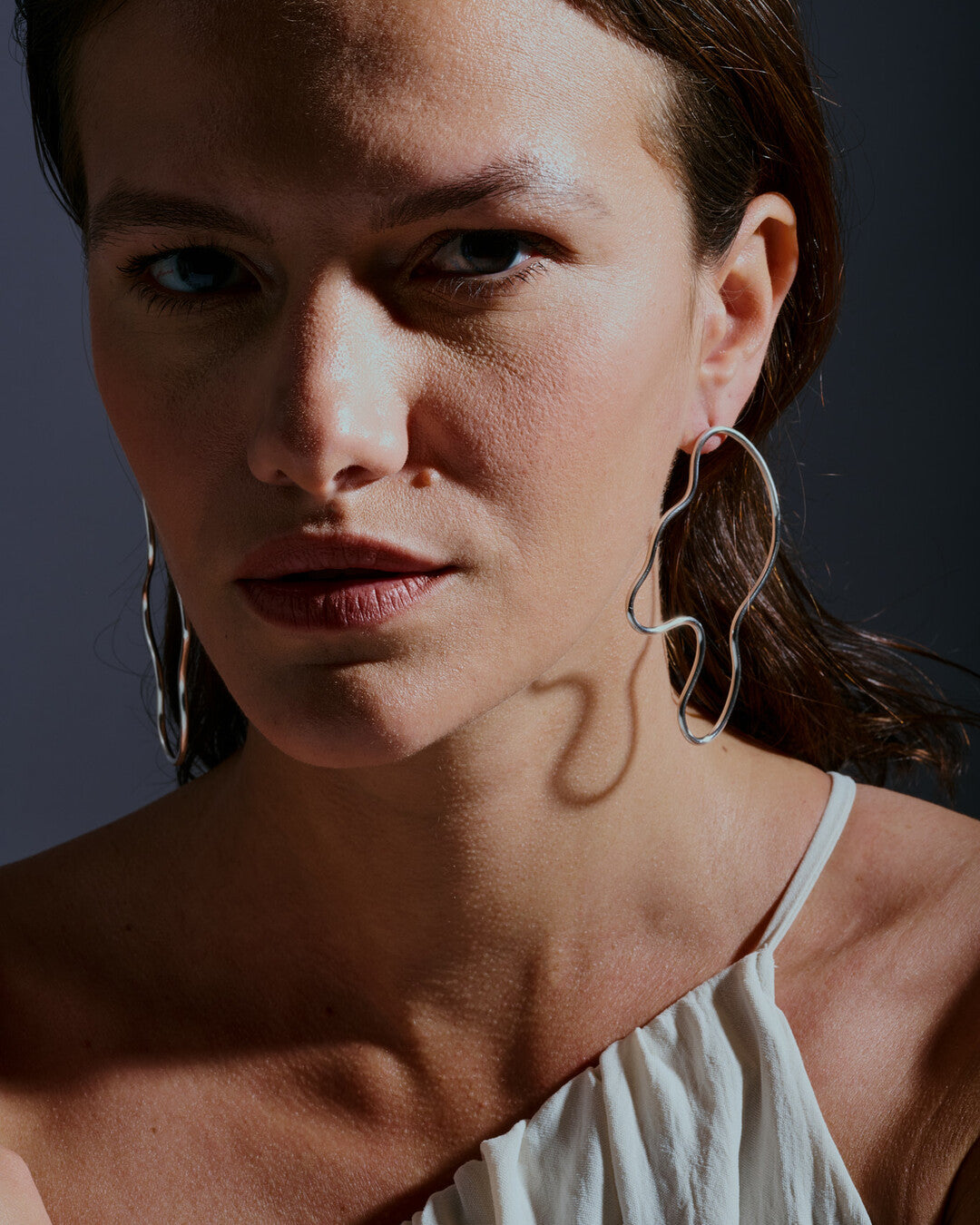 Handmade silver earrings - AtelierJOA
