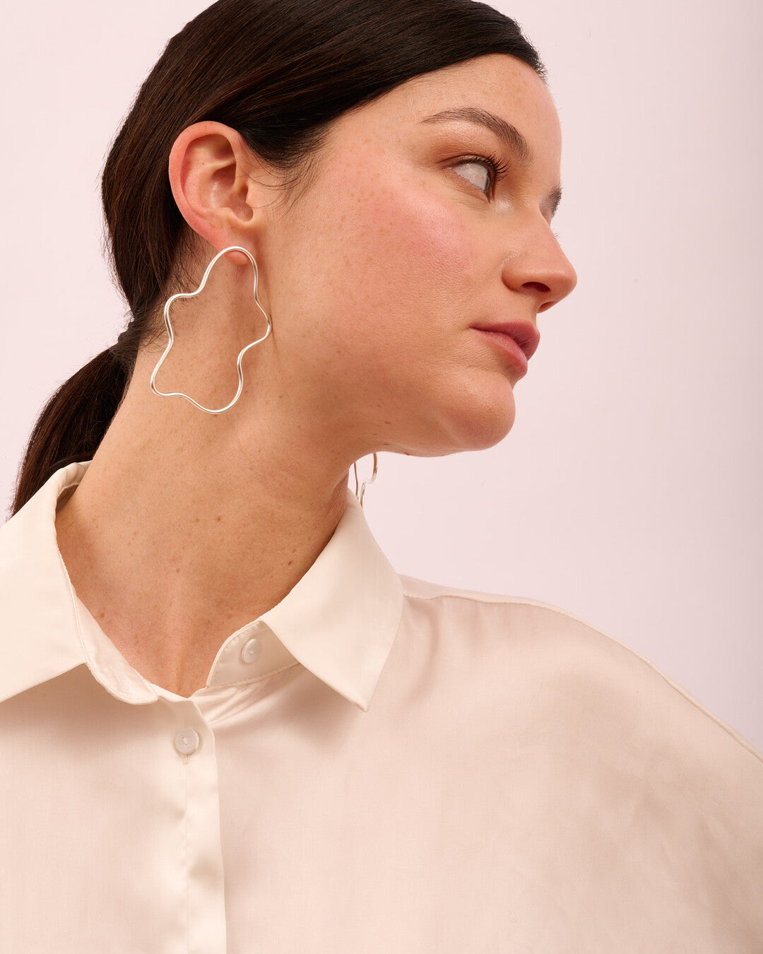 Handmade silver earrings - AtelierJOA