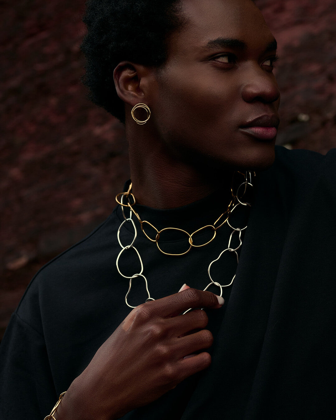 Handmade silver necklace - AtelierJOA