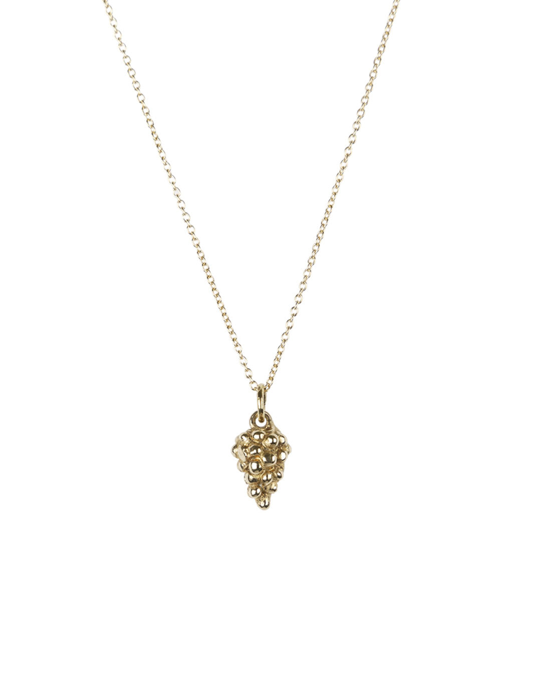 Handmade fruit necklace in bronze Bona Calvi