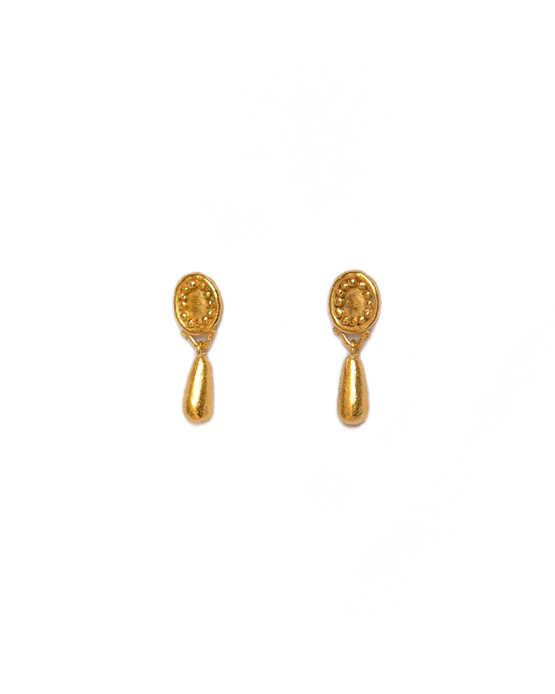 Lágrimas P1 earrings silver Brot Jewellery