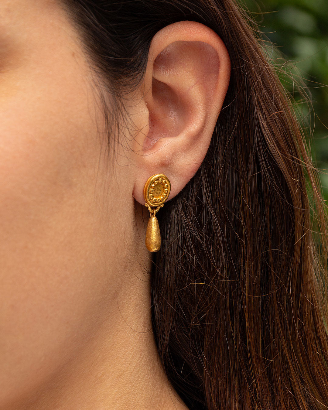 Lágrimas P1 earrings silver Brot Jewellery