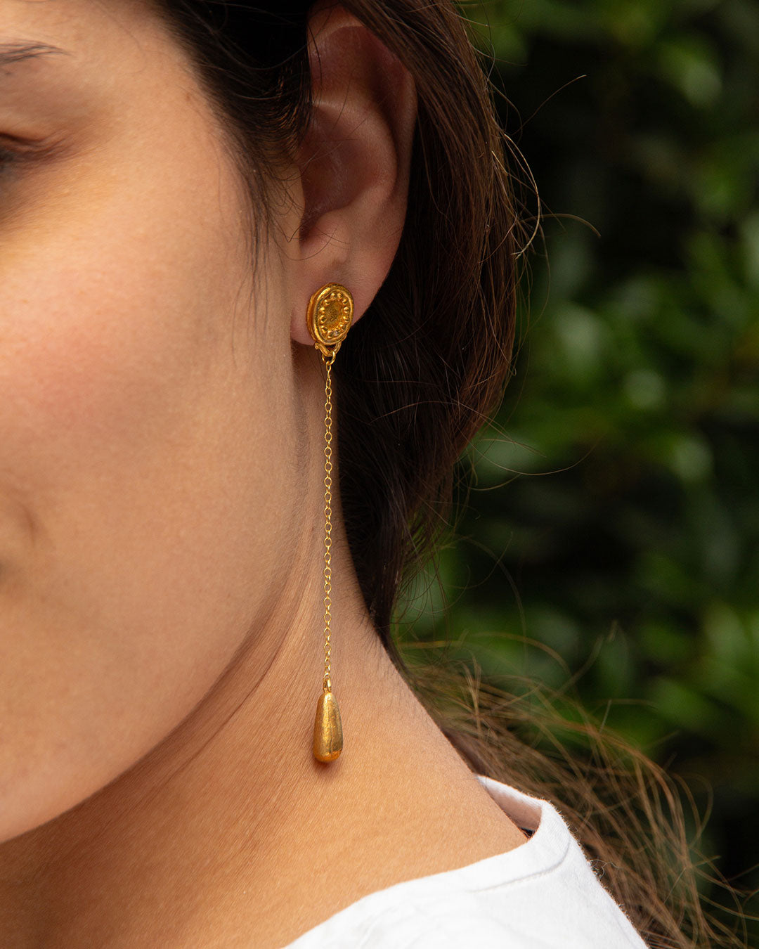 Lágrimas P2 earrings silver Brot Jewellery