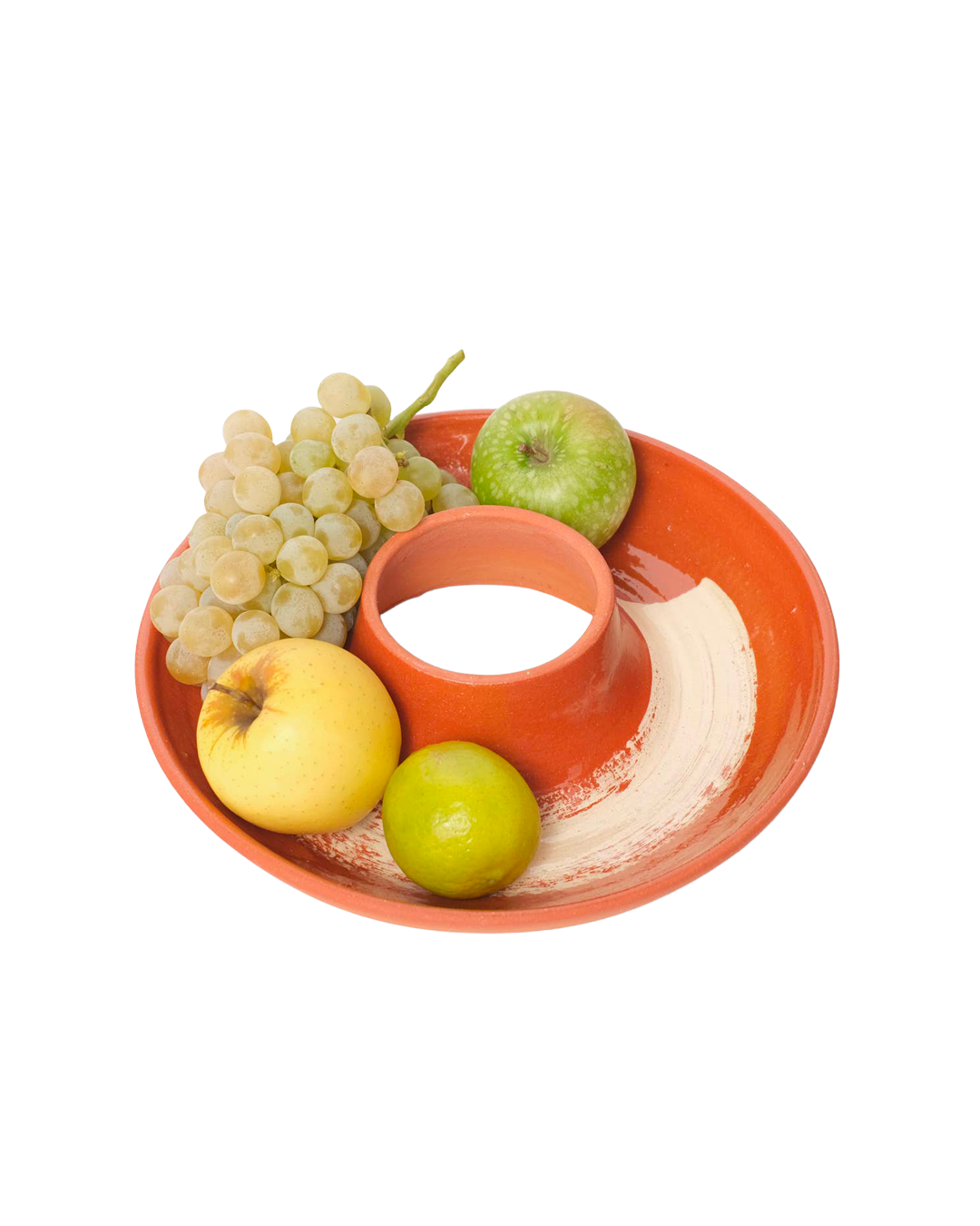 Terracotta fruit bowl
