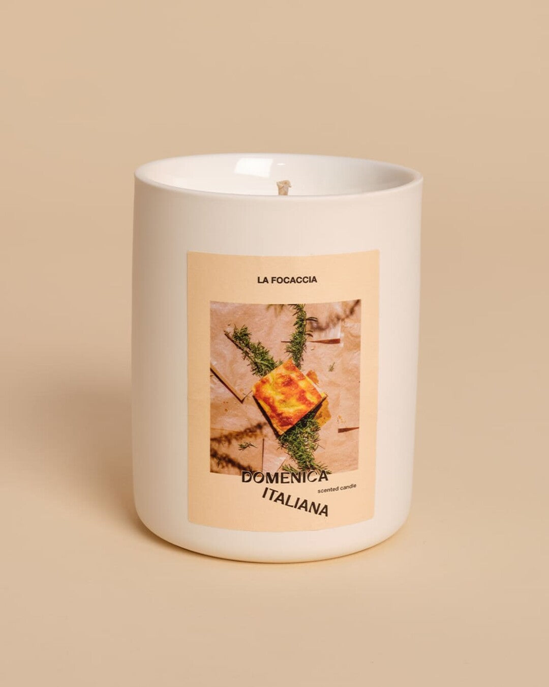Focaccia candle italy - Domenica italiana