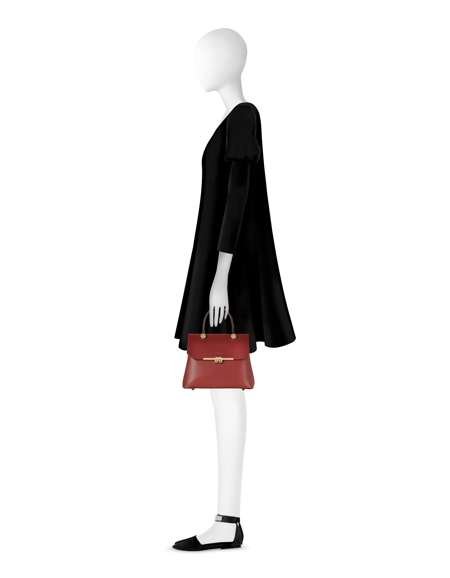 Atlanta Top Handle Satchel Bag w/Shoulder Strap