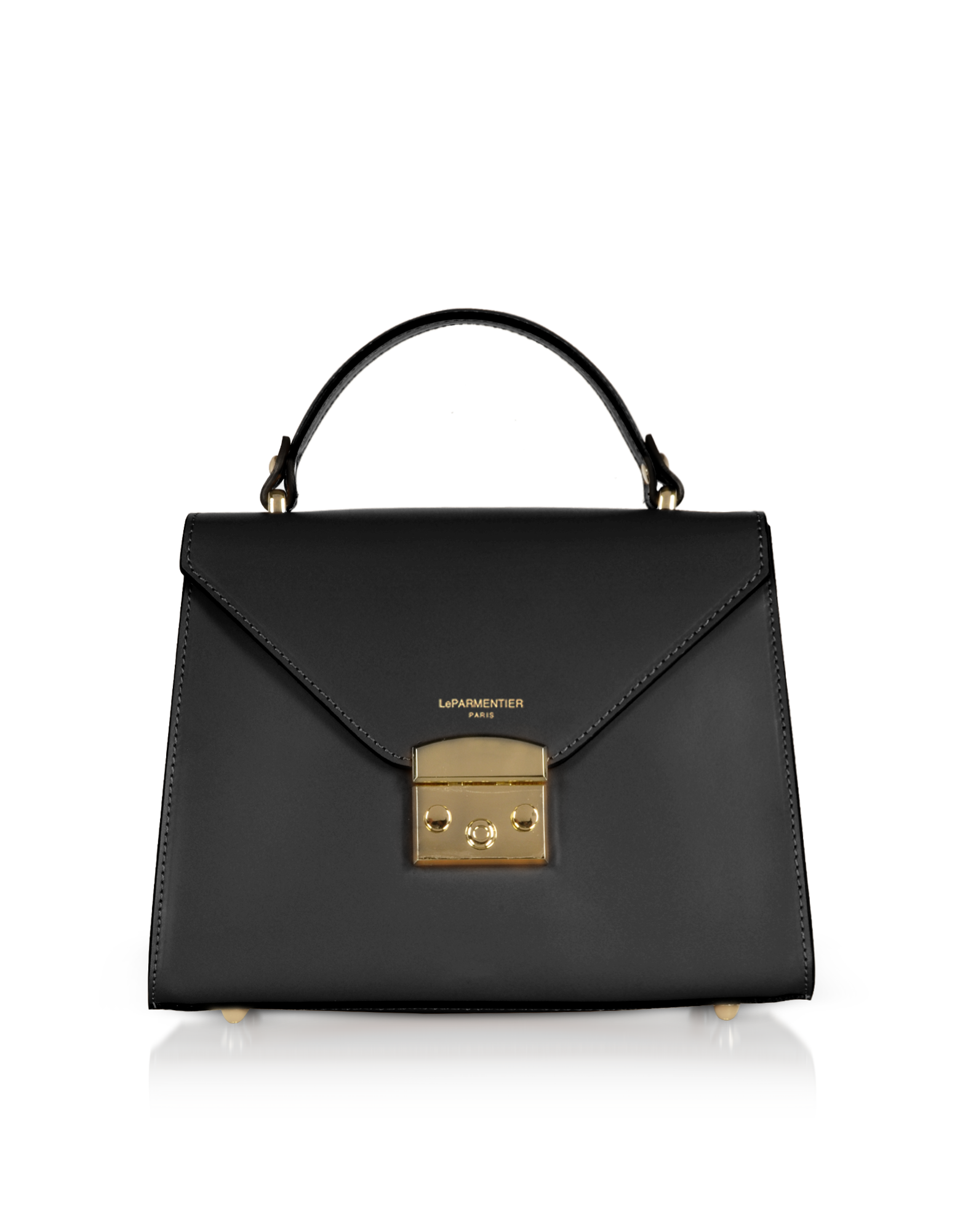 Peggy Leather Top Handle Satchel Bag