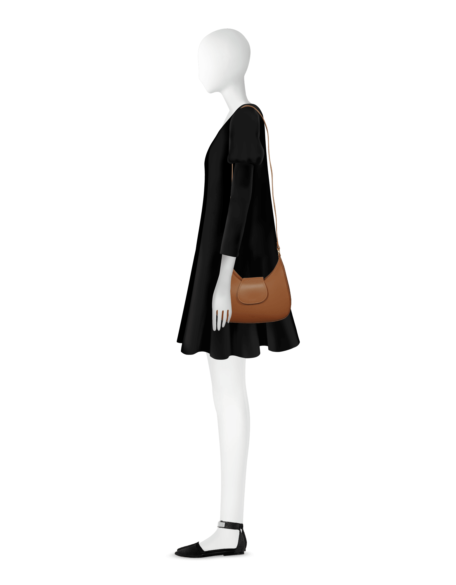 Obolo Leather Shoulder Bag