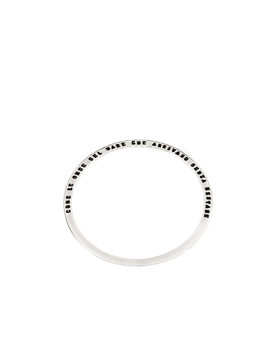 flat bracelet text - Fabio Corsini