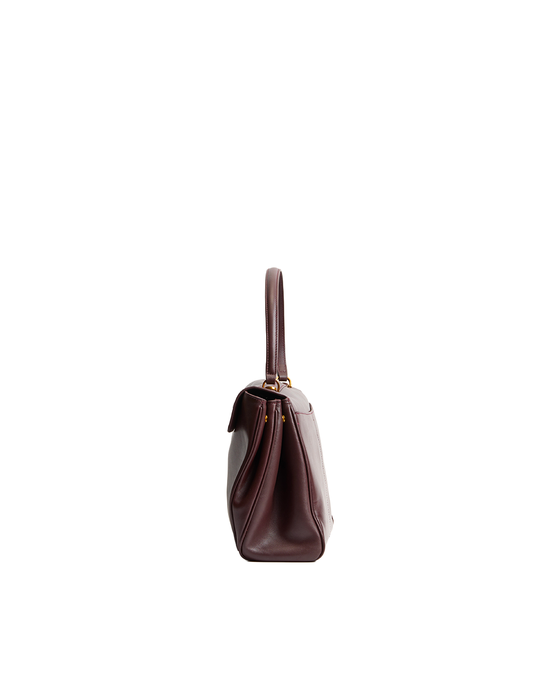 Halo Leather Office Bag - Wine
