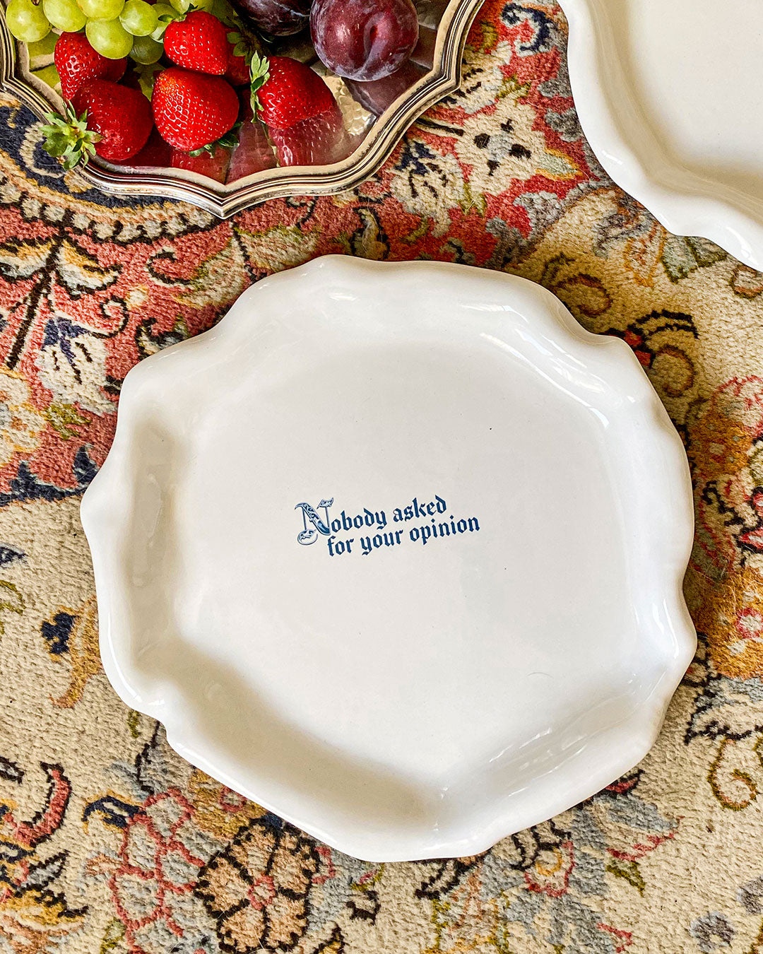 Explicit Dinner Plate - Incartato Ceramics