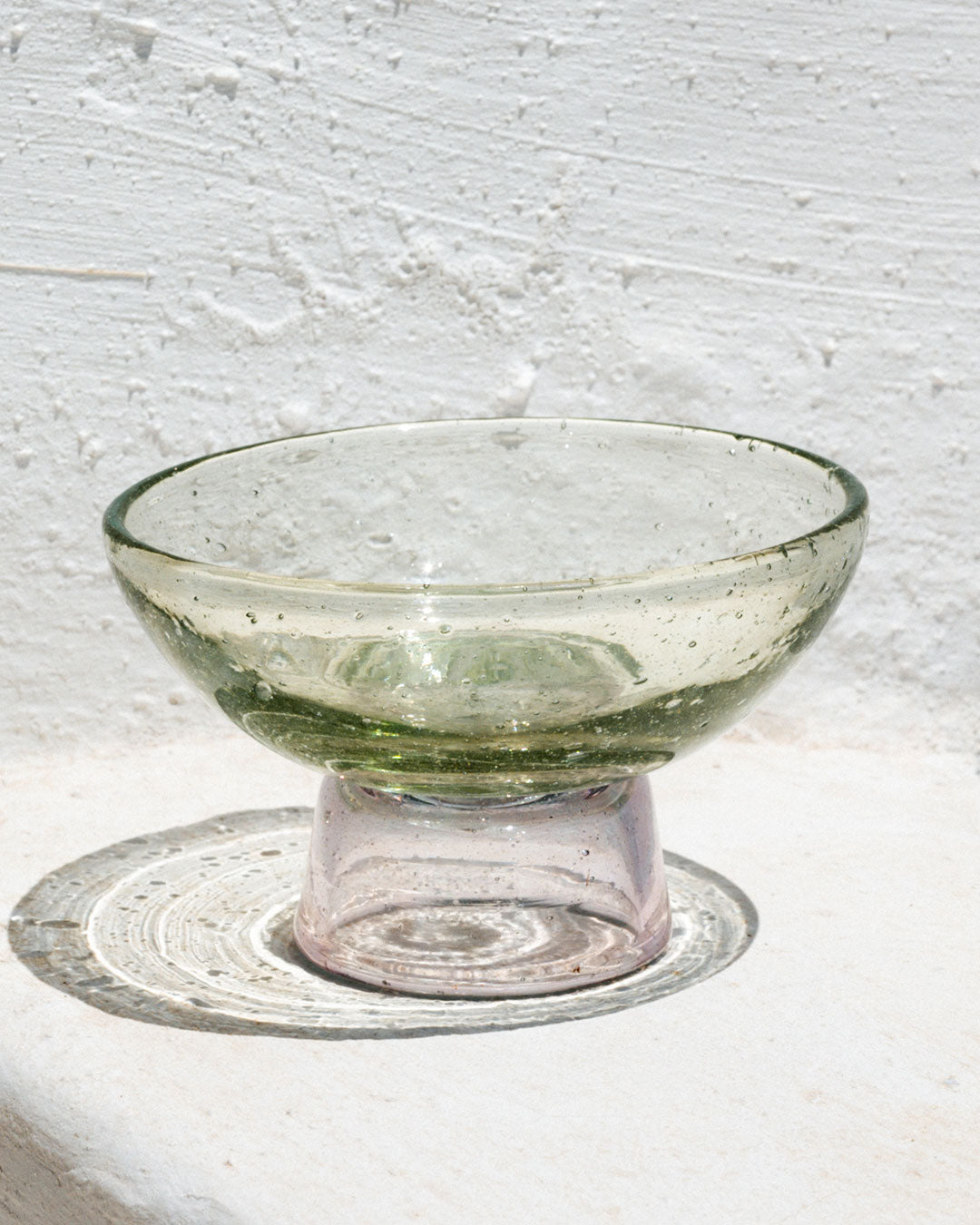 Two-tone Ice-cream Bowl recycled glass Jibel
