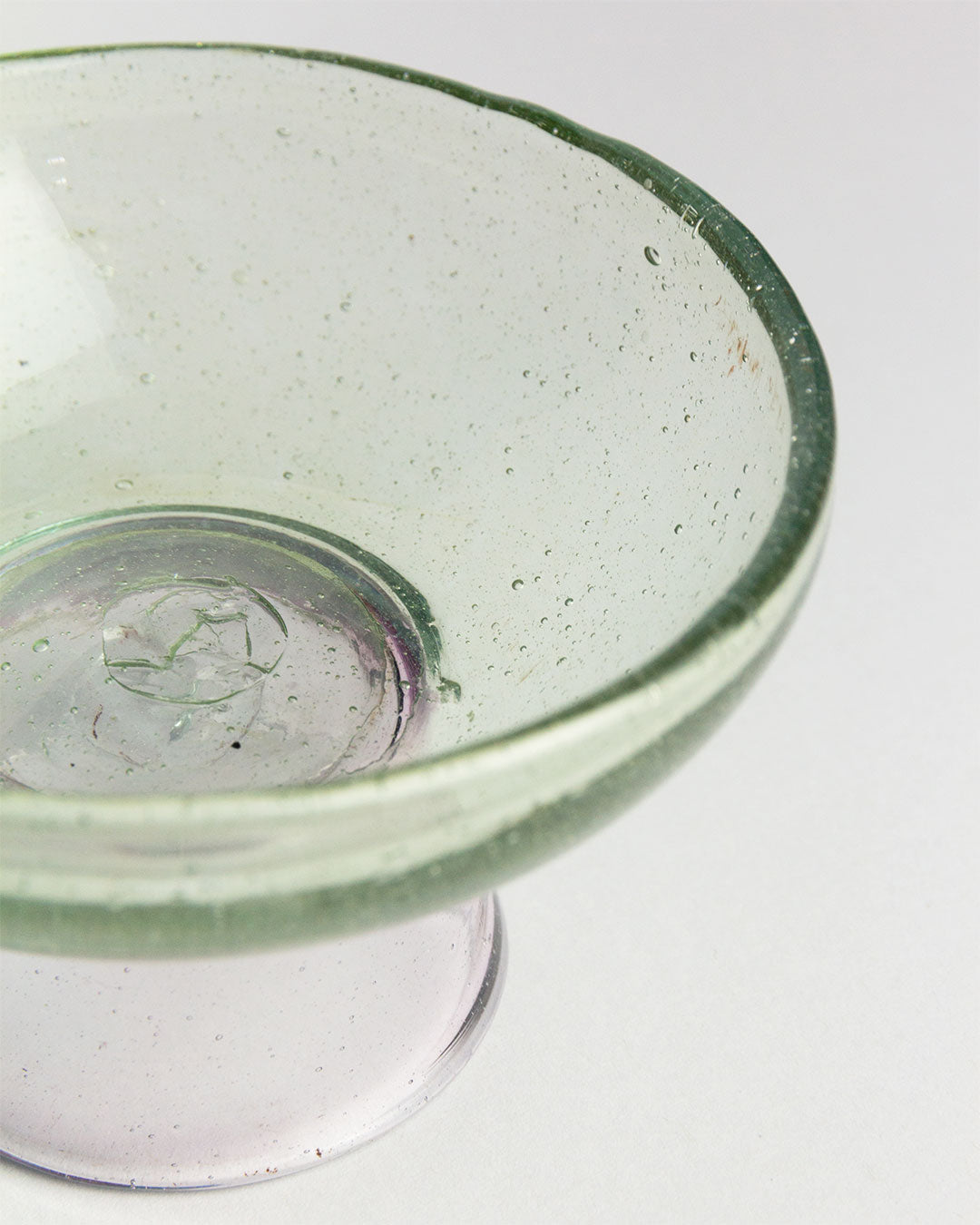 Two-tone Ice-cream Bowl recycled glass Jibel