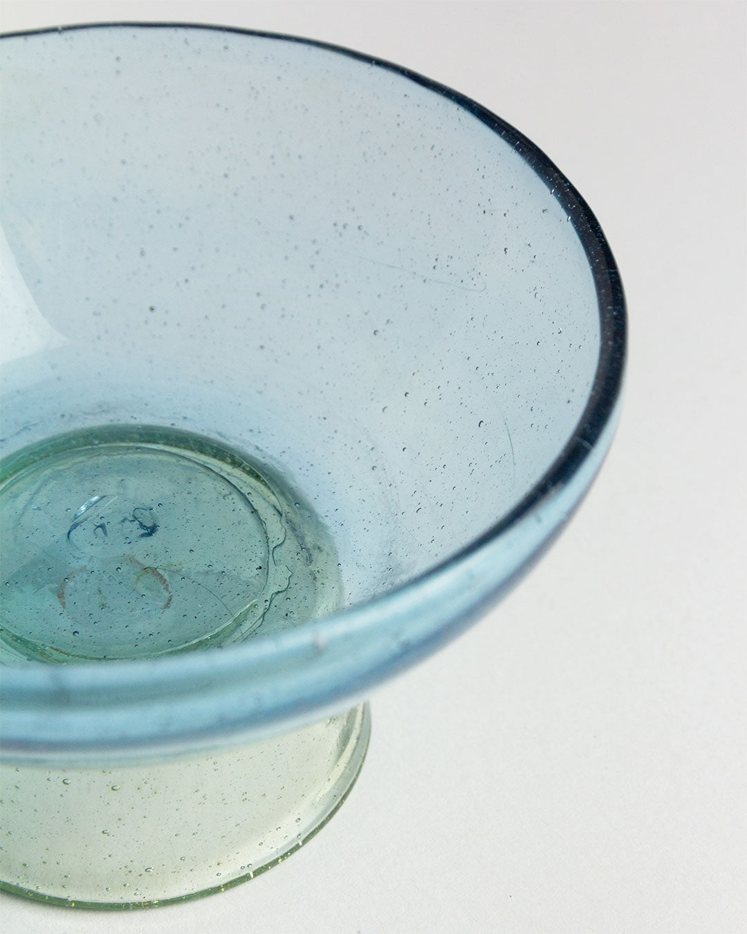 Two-tone Ice-cream Bowl recycled glass Jibel
