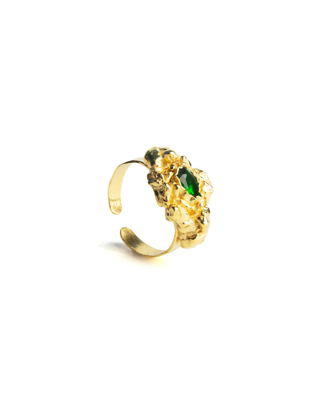 Estal Ring emerald - Joana Pestana Jewellery
