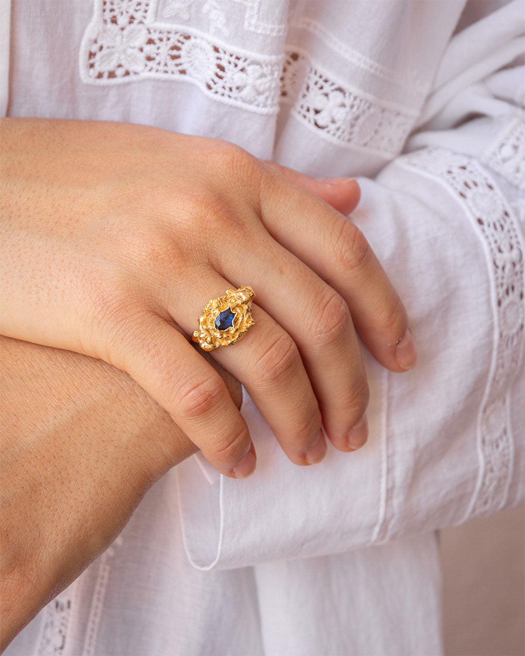 Estal Ring Sapphire - Joana Pestana Jewellery