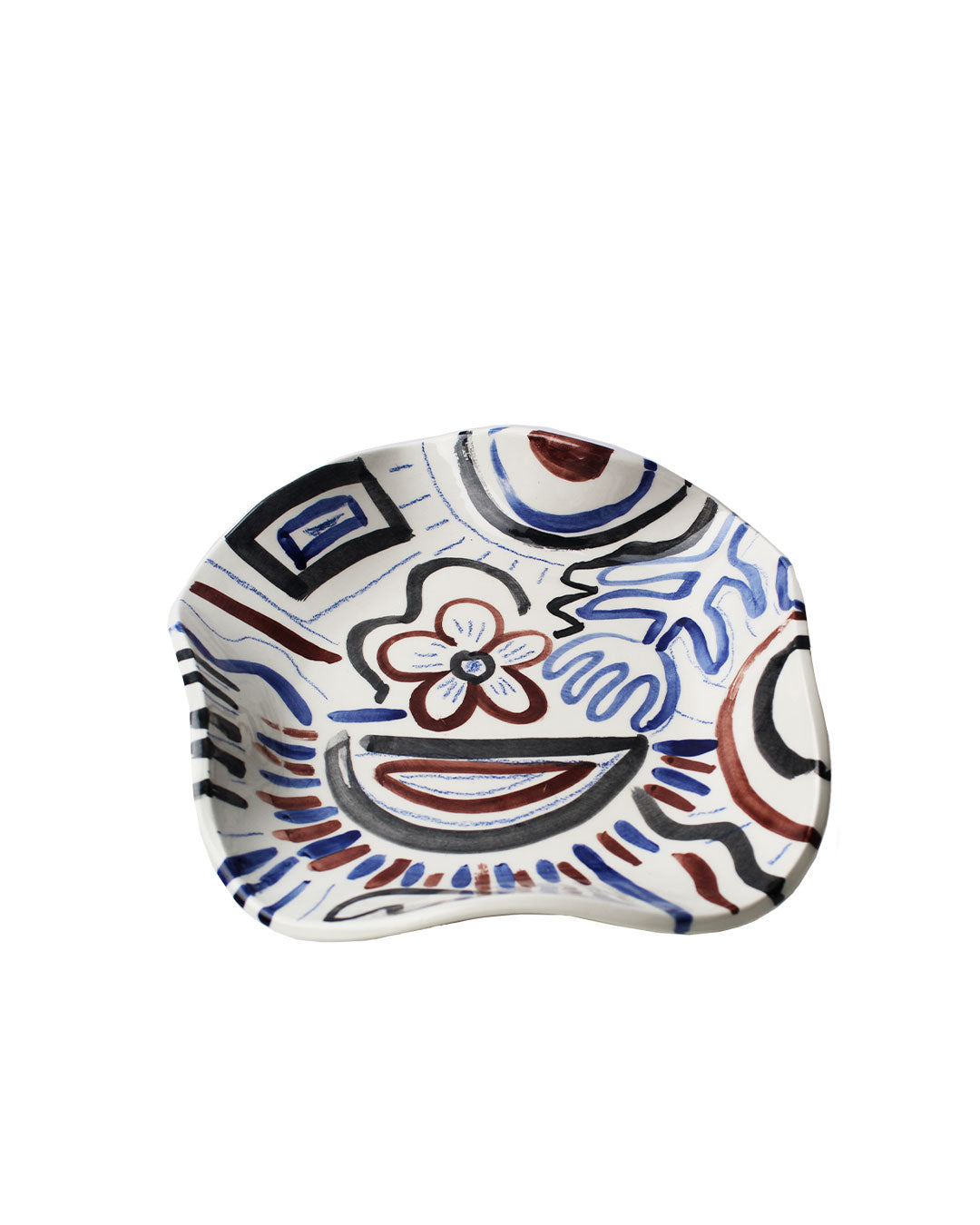 Ceramic handmade plate - Lorac