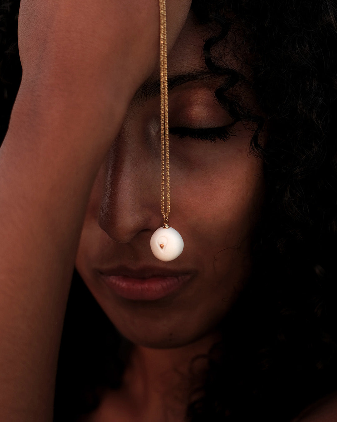 «The Secret of the Sea» Scarab Necklace No. 9
