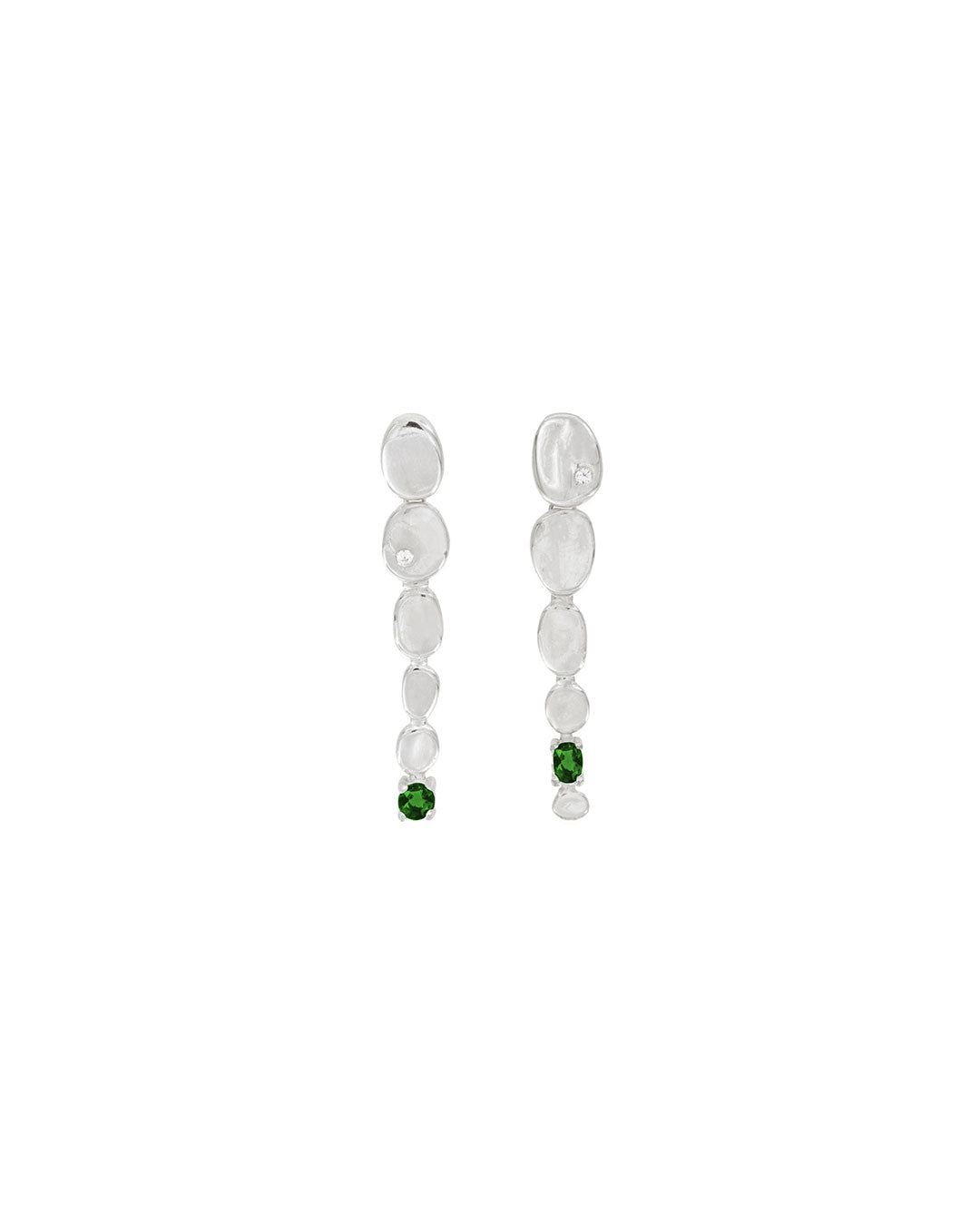 Willow Earrings sterling silver Mesh Jewellery