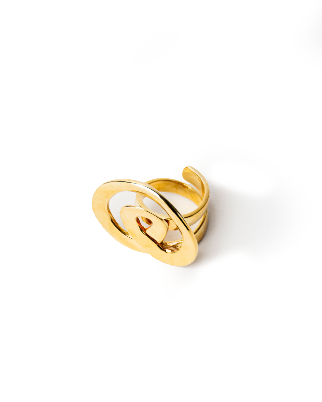 Brass ring handmade Benbar