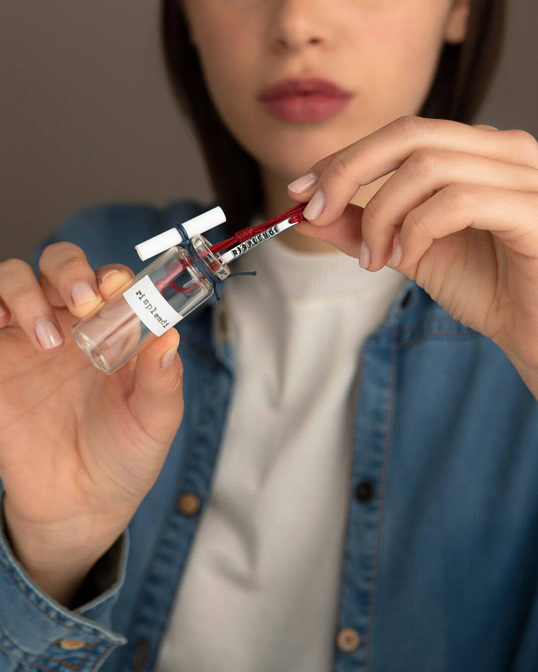 Bracelet parole in bottiglia