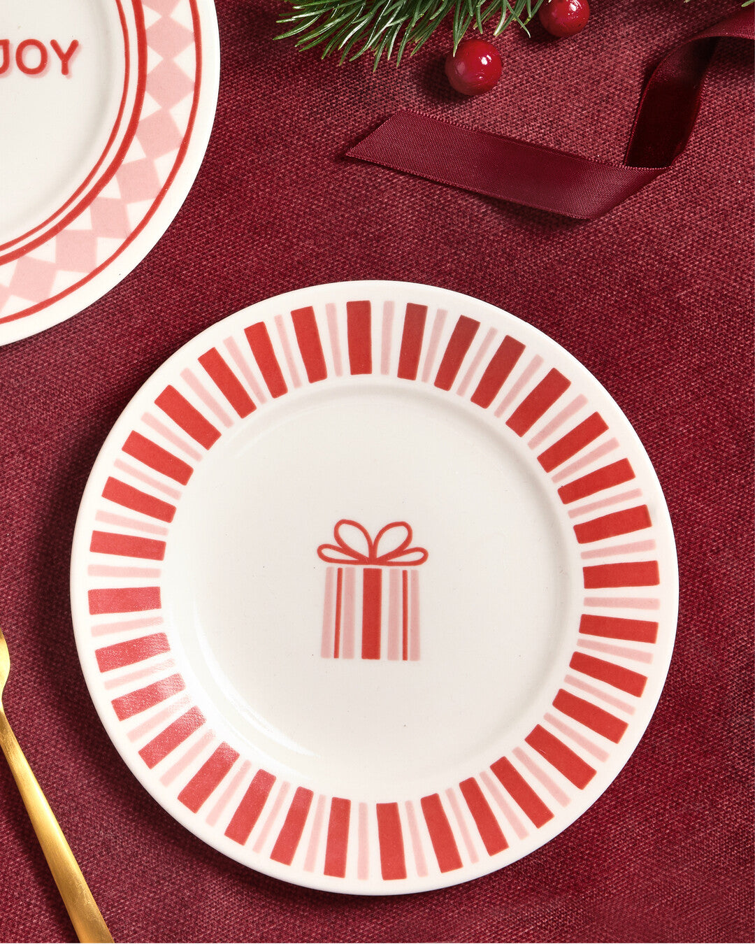 "Gift of Joy" dessert plate - TA-DAAN x Poke House capsule collection