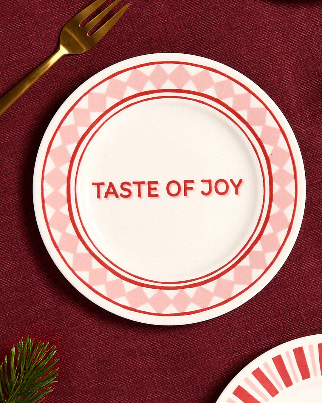 "Taste of Joy" dessert plate - TA-DAAN x Poke House capsule collection