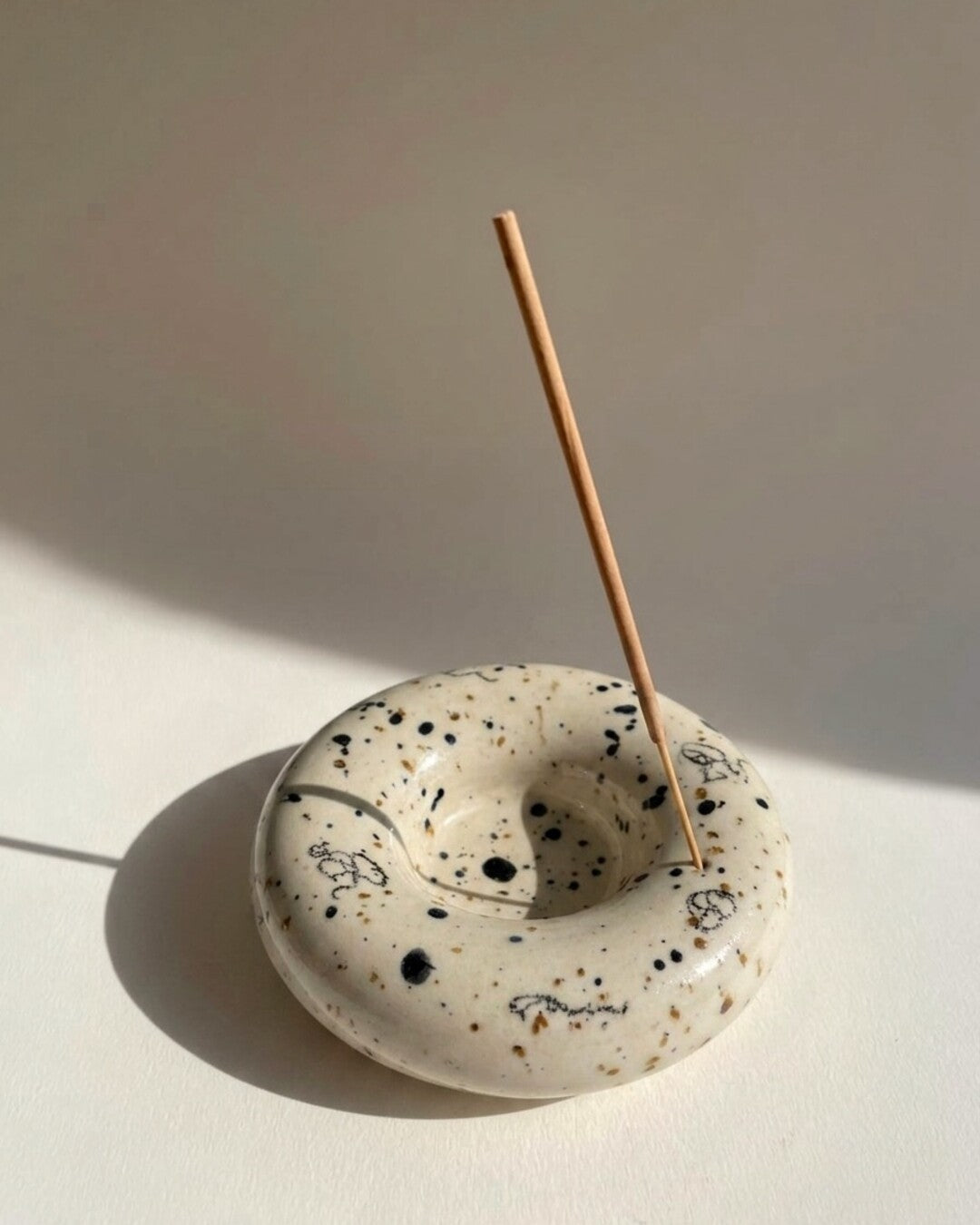 Donut Candle & Incense Holder