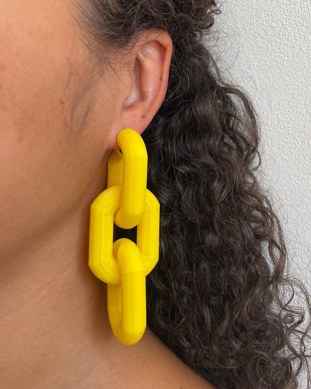 Chaîne (L) Boucles d'oreilles 6PCS