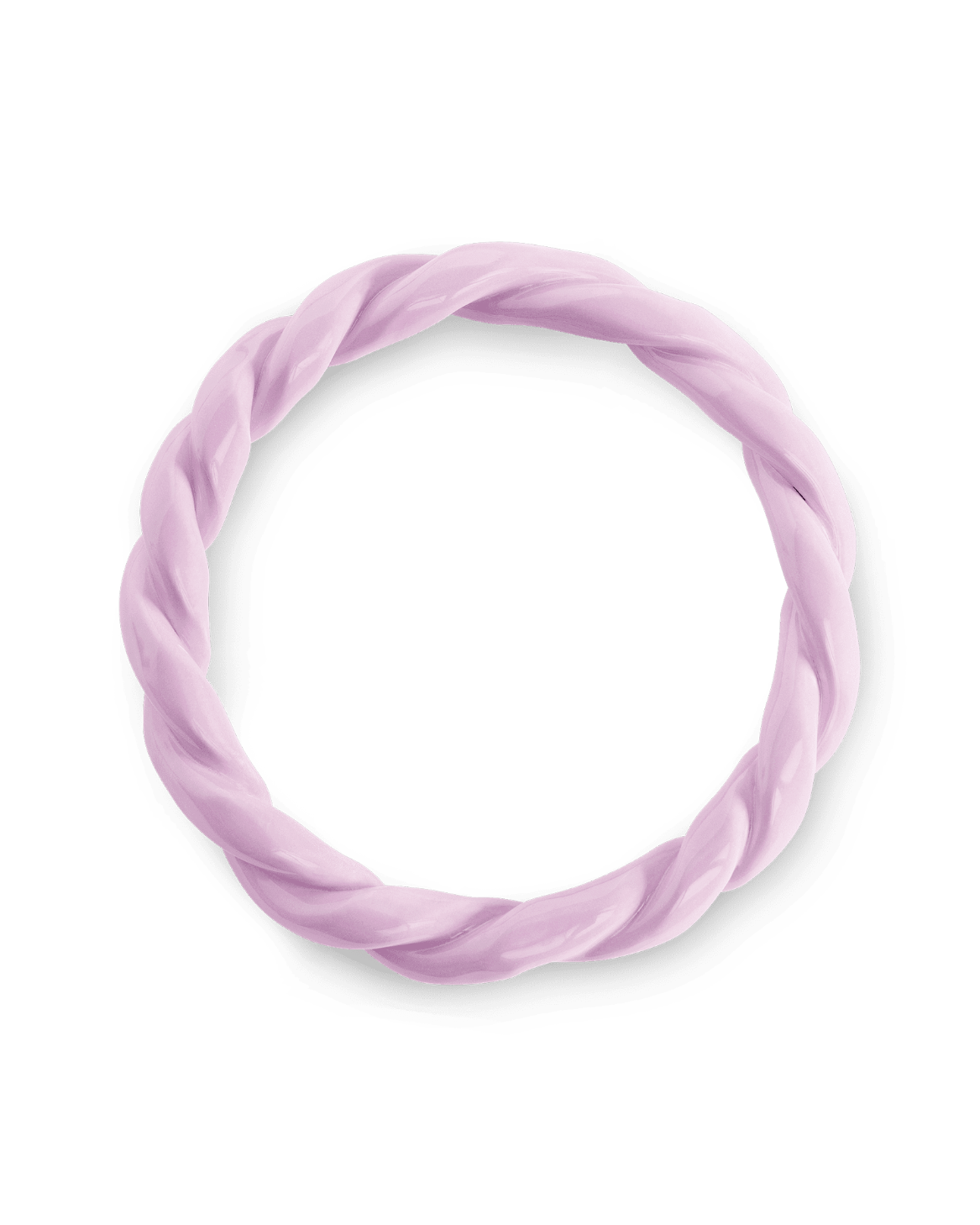 The OCTAEVO Sicilia Ceramic Trivet is a circular piece in purple, reminiscent of a decorative wreath.