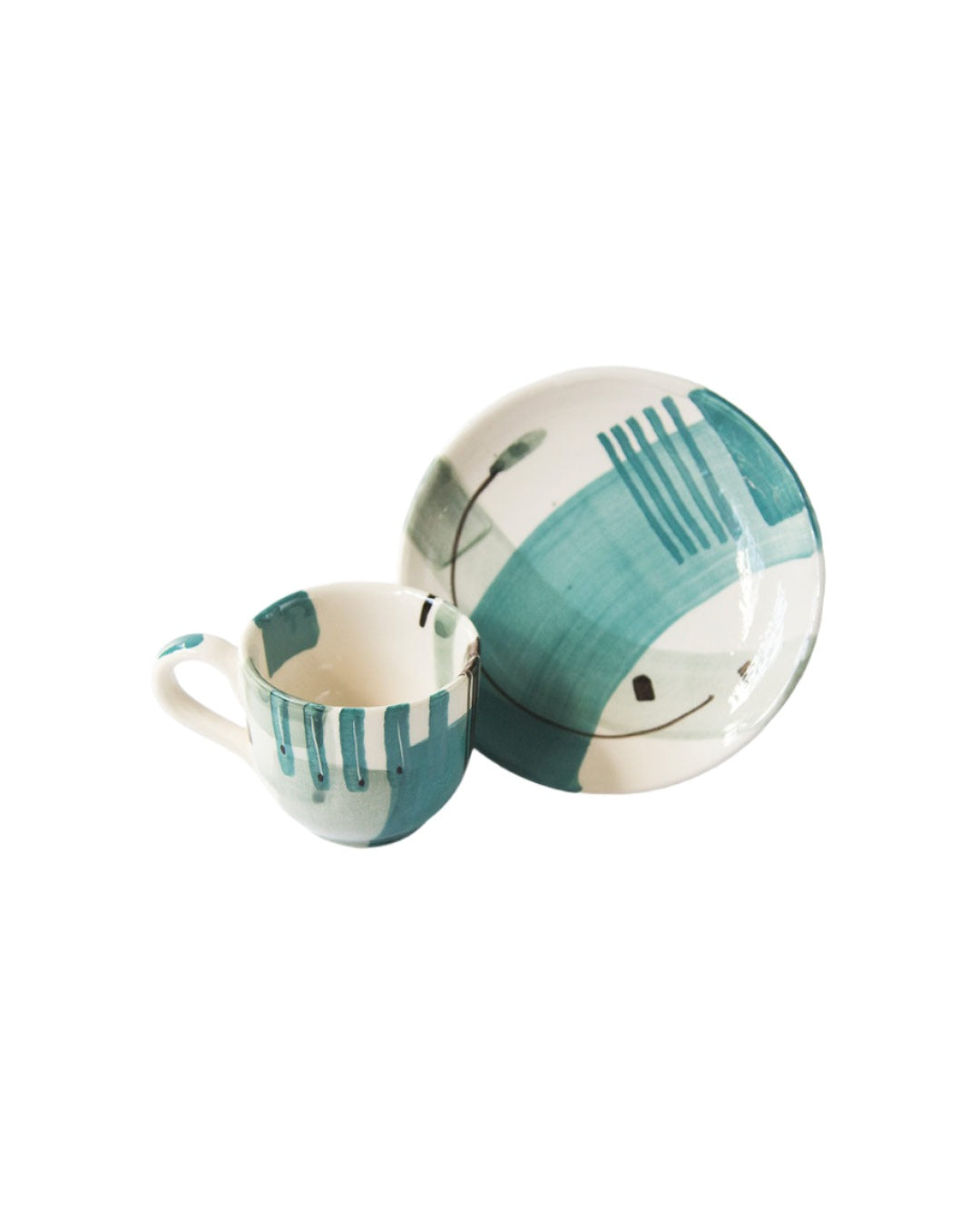Hand-painted coffe cup - Martina Zena