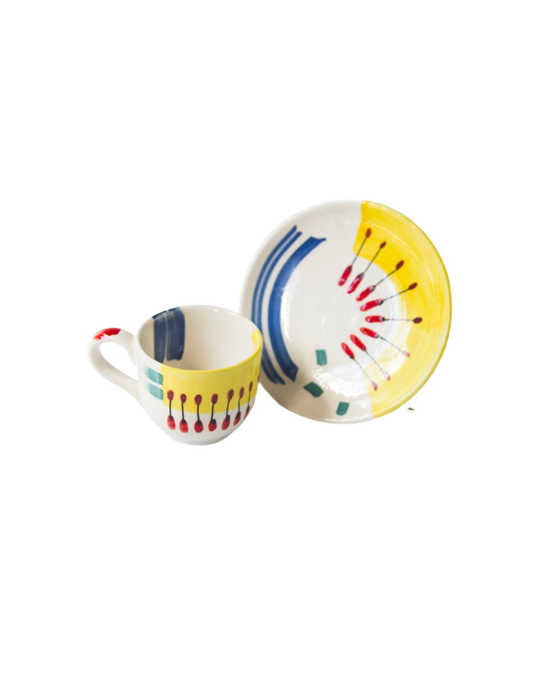 Hand-painted coffe cup - Martina Zena